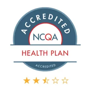 NCQA Accredited Logo - 2 1/2 Stars
